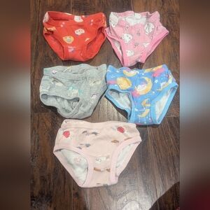 Amazon Essentials Kids Underwear Set - Red, Pink, Gray, Blue